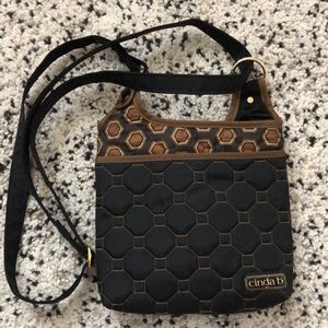 Cinda B Crossbody Hipster Bag